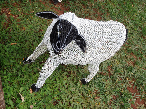 .Bead Work - Sheep